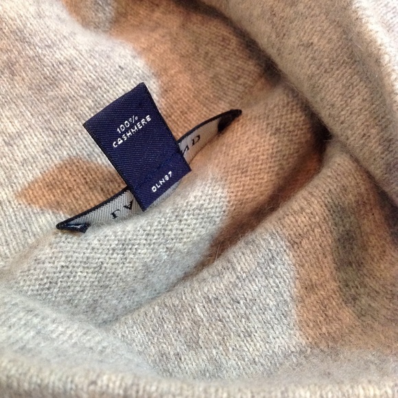 Lands End Cashmere Heather Grey Sweater M - Picture 5 of 5